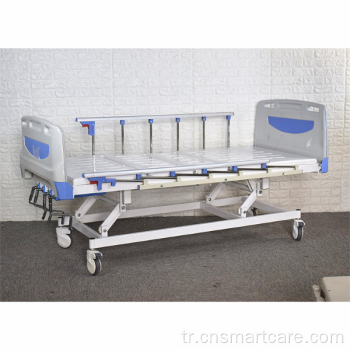 ICU Tıbbi Yatak 5 Krank Katlanabilir Hastane Yatağı